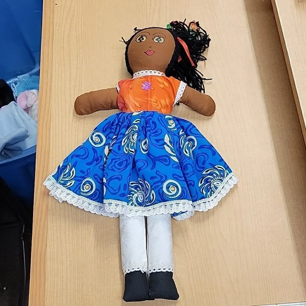 COLOURFUL EXOTIC CARIBBEAN‎ RAG DOLL BY RIMA ST MAARTEN